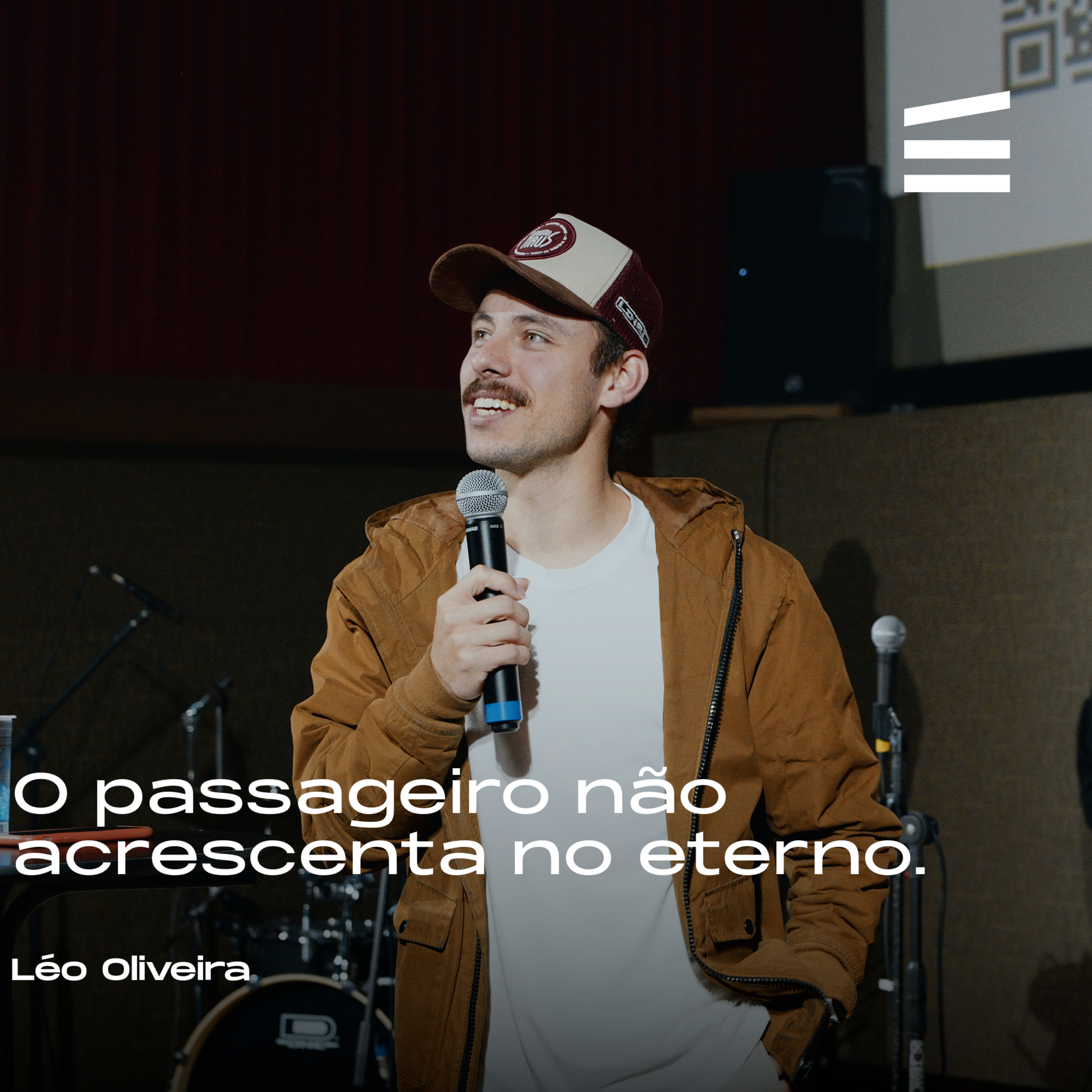 O passageiro não acrescenta no eterno | Léo Oliveira episode artwork